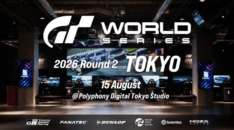 Estúdio da Polyphony Digital preparado para a Rodada 2 da GTWS 2026 em Tóquio