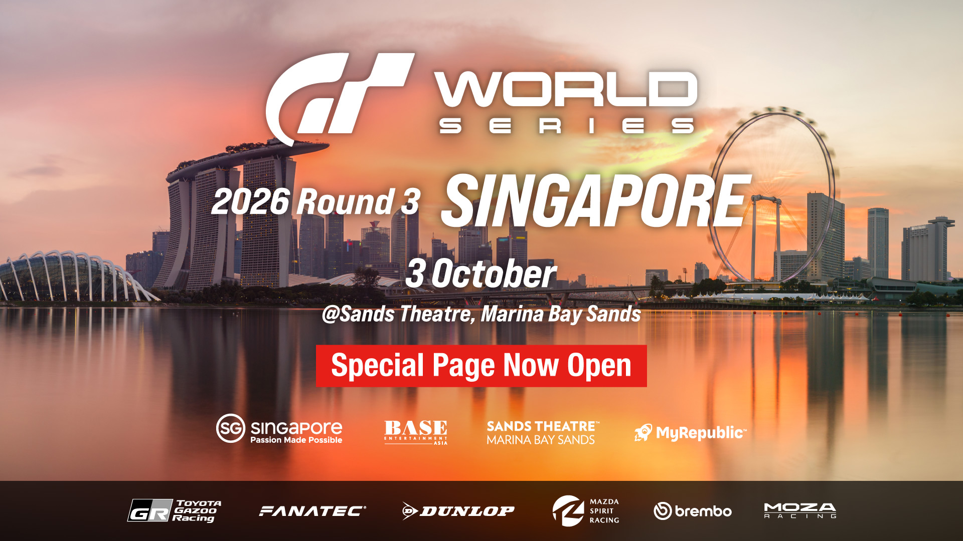 GTWS em Singapura: GT7 terá corridas no modo Sport e até 2 milhões de créditos